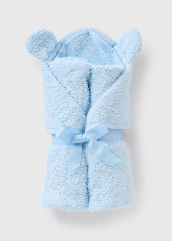 Blue Bear Hooded Towel  C136558