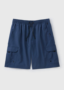 Navy Cargo Swim Shorts  M494352