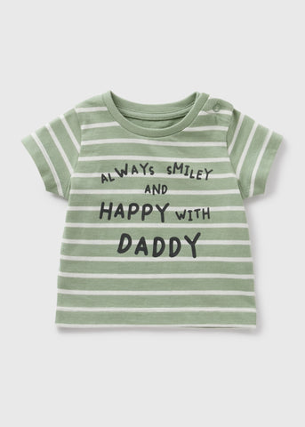SS TEE DADDY STRIPE C321328
