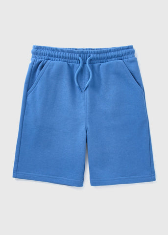 Boys Blue Jogger Shorts (7-15yrs)  B067237
