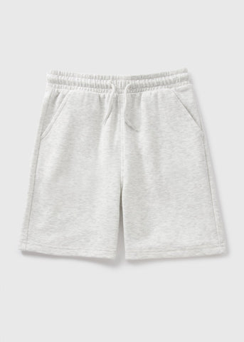 Boys Grey Jogger Shorts (7-15yrs)  B067245