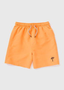 Boys Orange Swim Shorts (7-15yrs)  B090832
