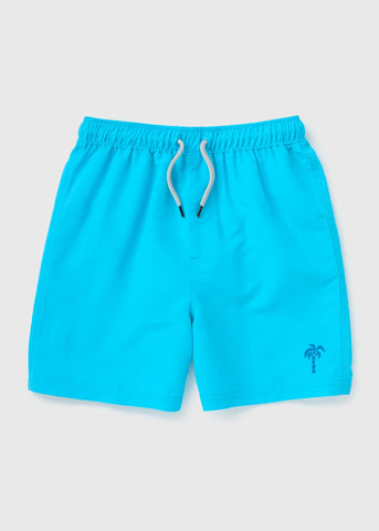 Boys Turquoise Swim Shorts (7-15yrs)  B090835