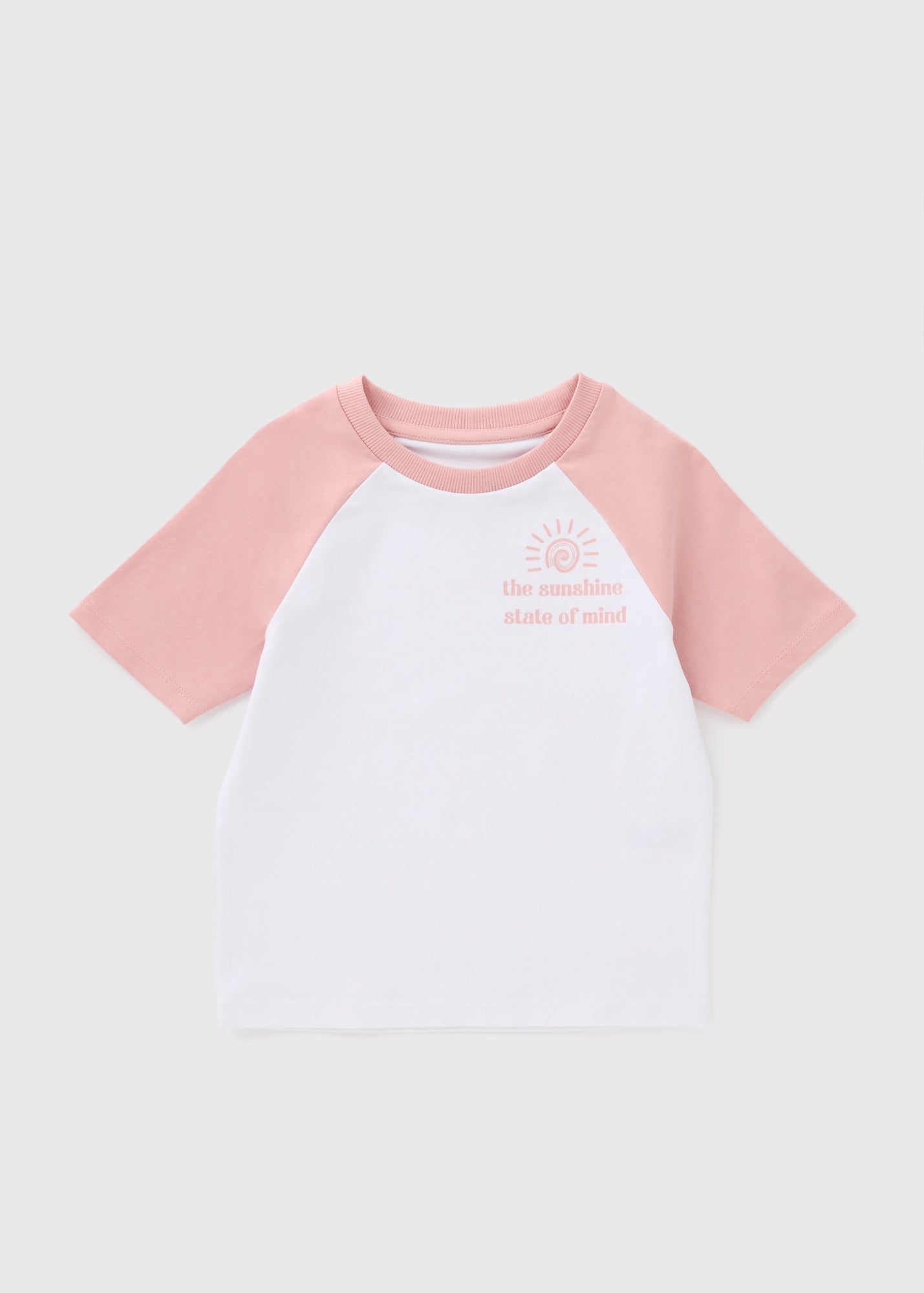 PINK RAGLAN RINGER TEE G325410