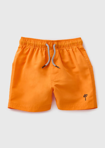 Boys Orange Swim Shorts (1-7yrs)  B369821