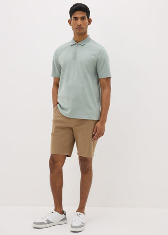 Dark Stone Slim Fit Chino Shorts  M499944
