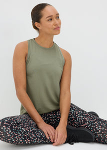 Souluxe Khaki Vest Top  F391482