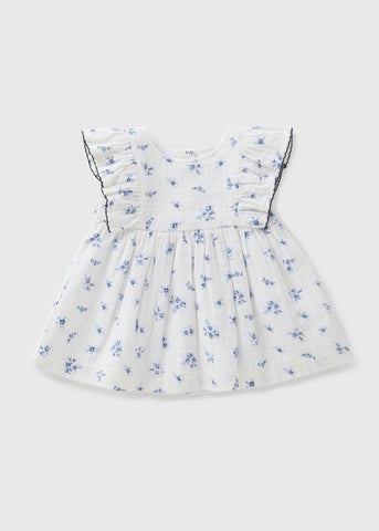 BLUE FLOWER DRESS C321388