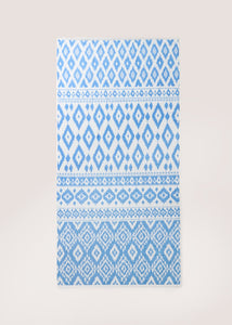 Blue Pattern Beach Towel M207979