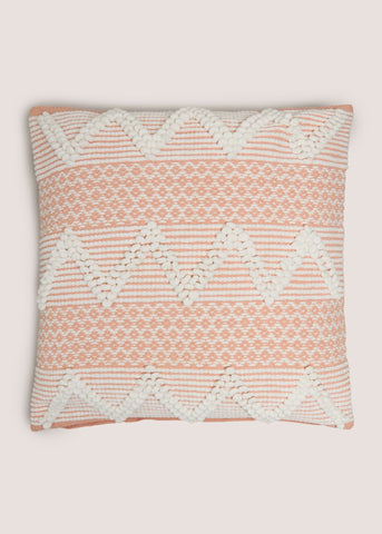 Coral Bobble Stripe Cushion M299081
