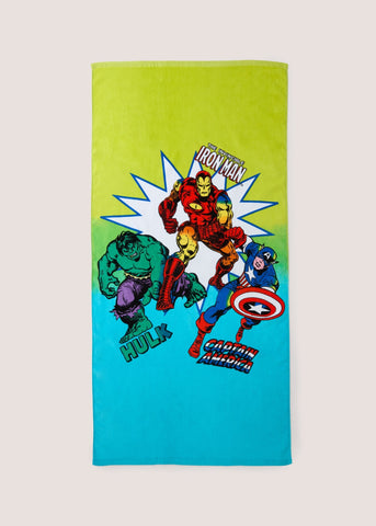 Kids Marvel Beach Towel Blue M208028