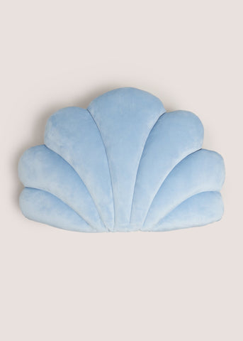 Blue Shell Shaped Cushion M299216
