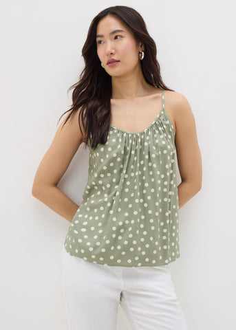 OPP PRINTED CAMI SPOT F374258