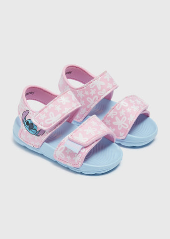 Disney Girls Blue Stitch Sandals (Younger 4-12)  C304194