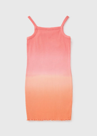 Girls Pink Ombre Stripe Dress (7-15yrs)  G422742