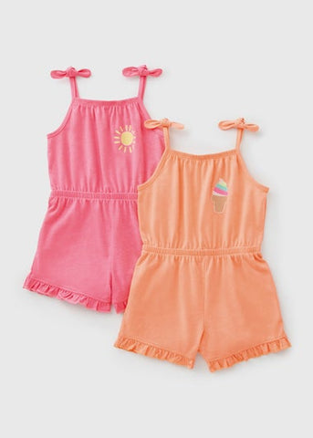 2PK HOL SHOP SUN PLAYSUIT C101635