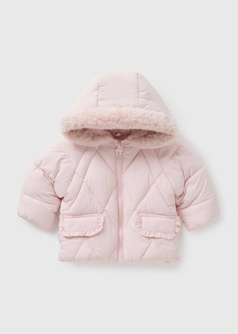Baby Light Pink Padded Coat (Newborn-23mths) C321506