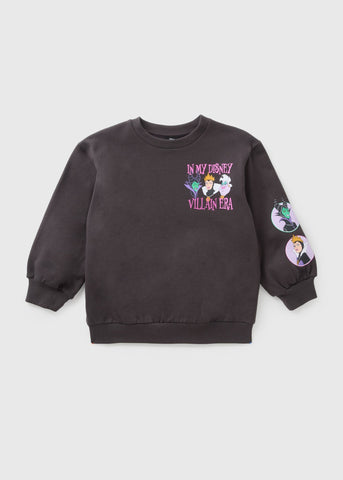 Disney Black Villain Era Sweatshirt (3-13yrs) C295776