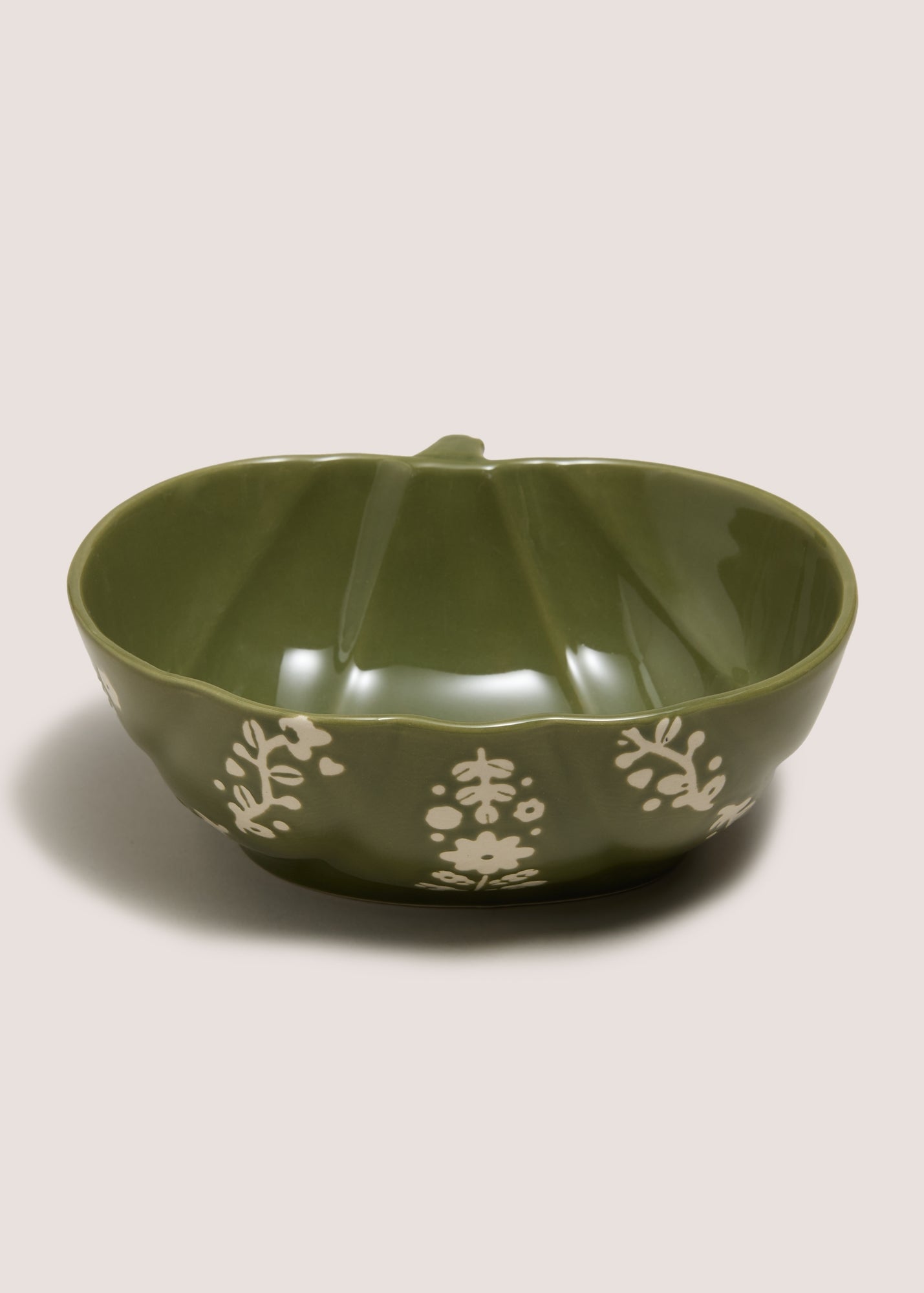 Green Autumn Floral Bowl M485881