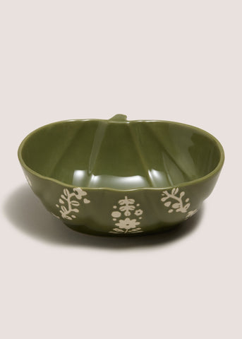 Green Autumn Floral Bowl M485881