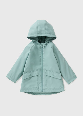 Girls Sage Matt Mac Coat (1-7yrs) C304335