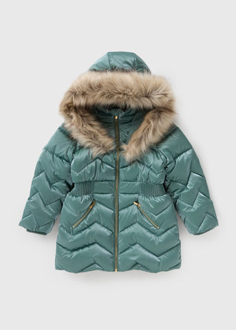 Girls Teal Padded Coat (7-15yrs) G181038