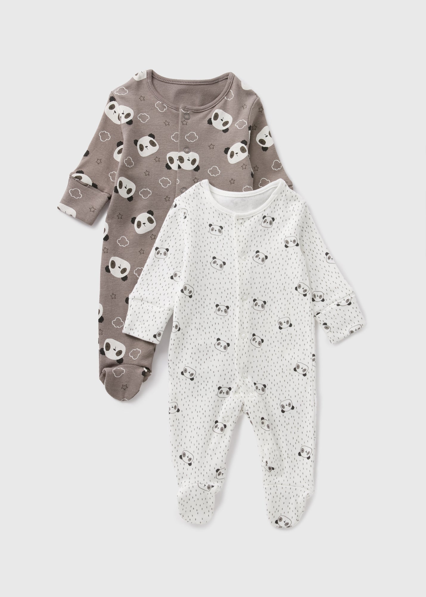2PK BAGGED SLPSUIT PANDA C136593