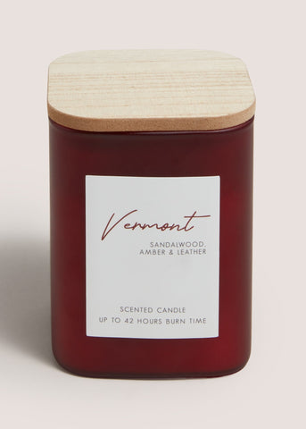 Burgundy Vermont Candle Red M699202