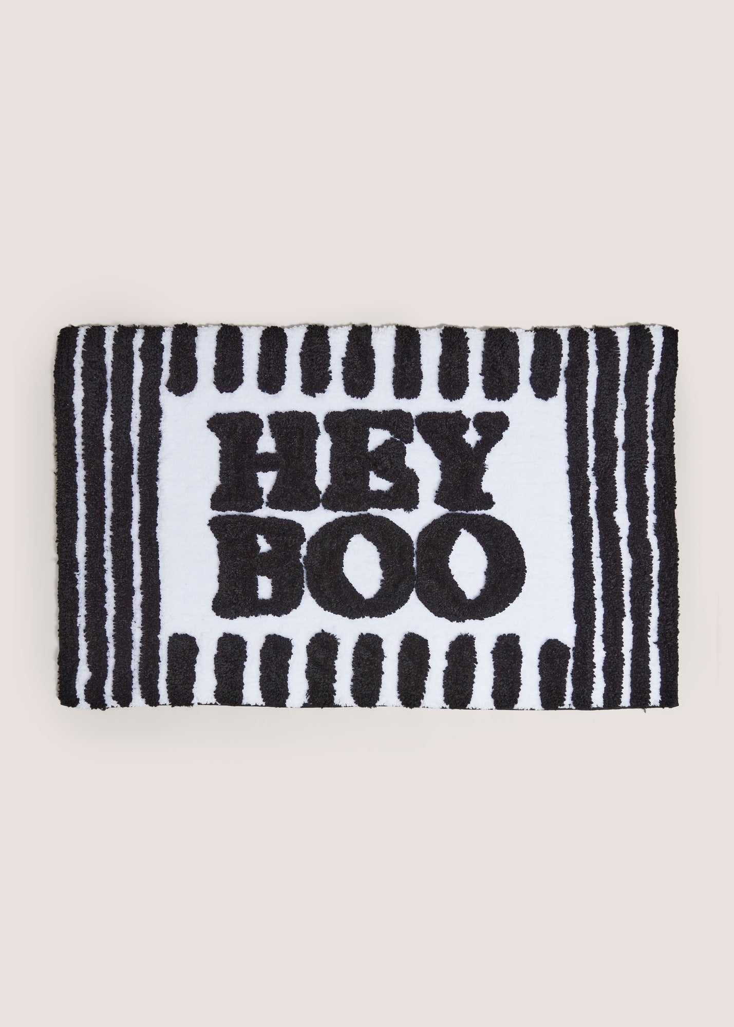 Hey Boo Bath Mat Black M815041