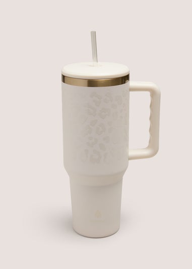 Cream Leopard Atlas Cup M485997