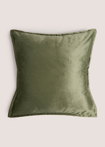 Olive Velvet Cushion M289156