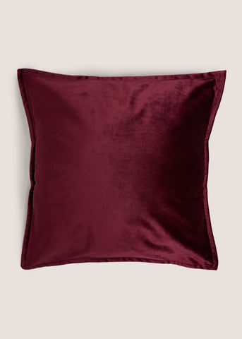 Burgundy Velvet Cushion M289158