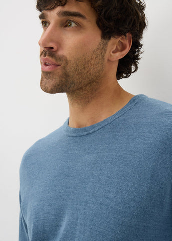 Blue Soft Touch Crew Jumper M595671