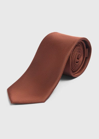 Taylor & Wright Rust Plain Tie M289257