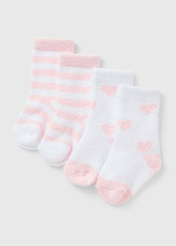 Baby Pink Cosy Socks (Newborn-24mths) C136748