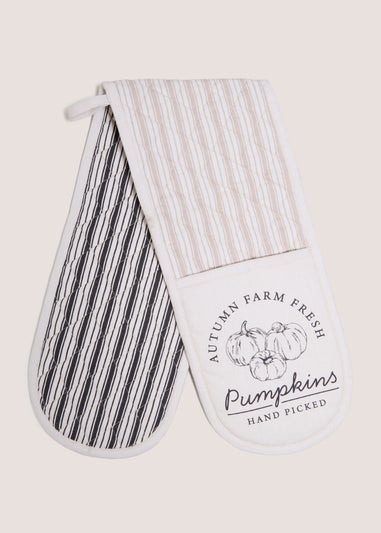 Cream Pumpkin Harvest Oven Gloves M486089
