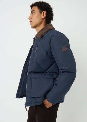 Navy Borg Puffer Jacket M523237
