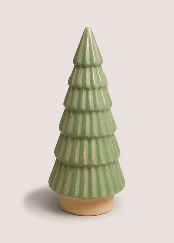 Green Ceramic Tree Ornament M699294