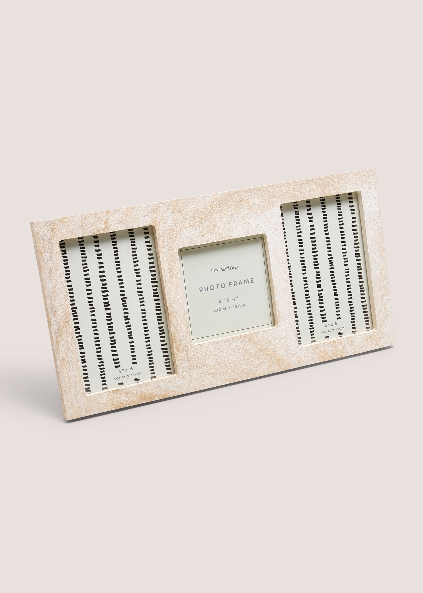 Neutral Marble Effect Multi Frame M699379