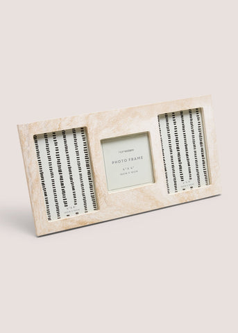 Neutral Marble Effect Multi Frame M699379