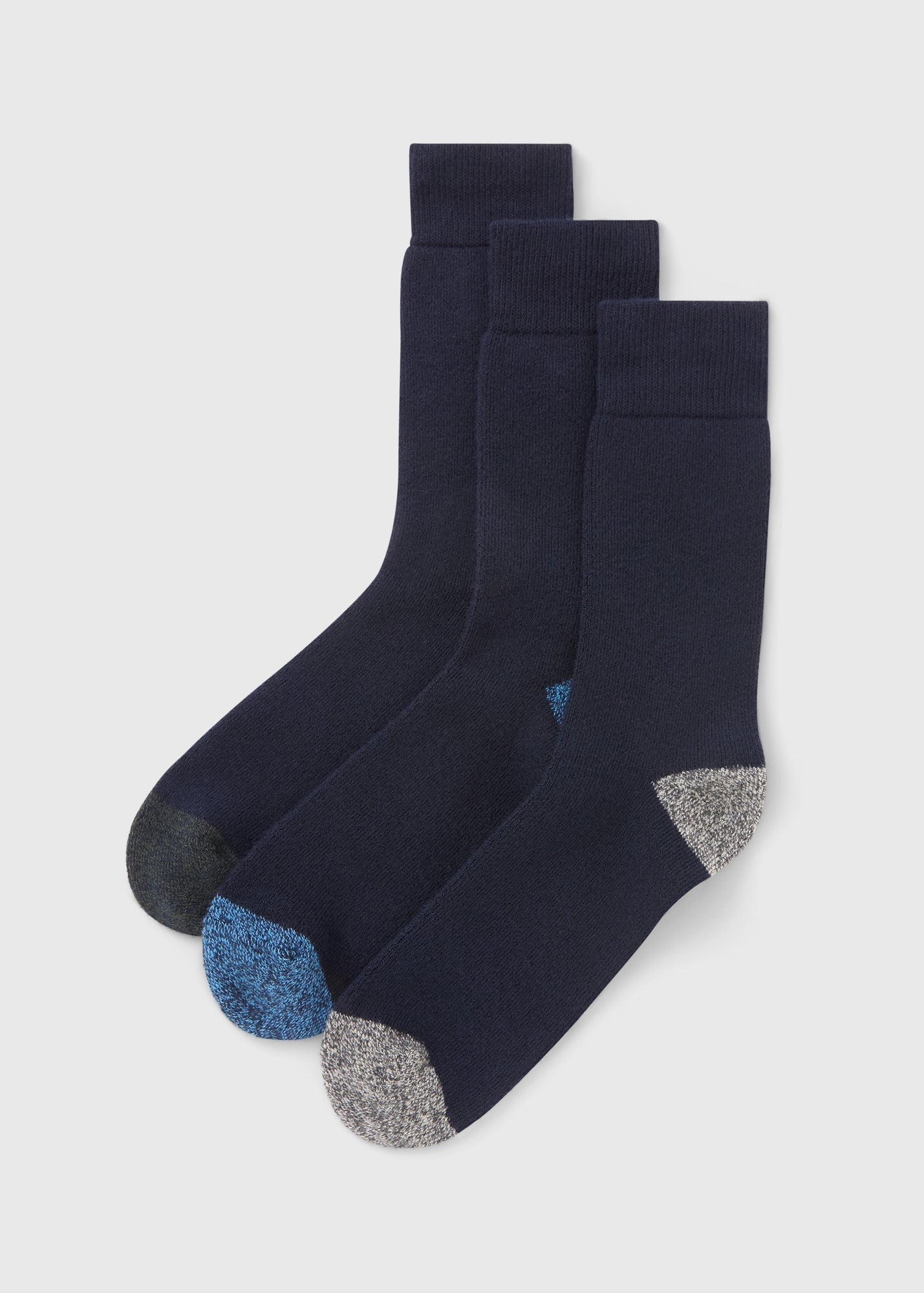 3 Pack Navy Thermal Socks M289437