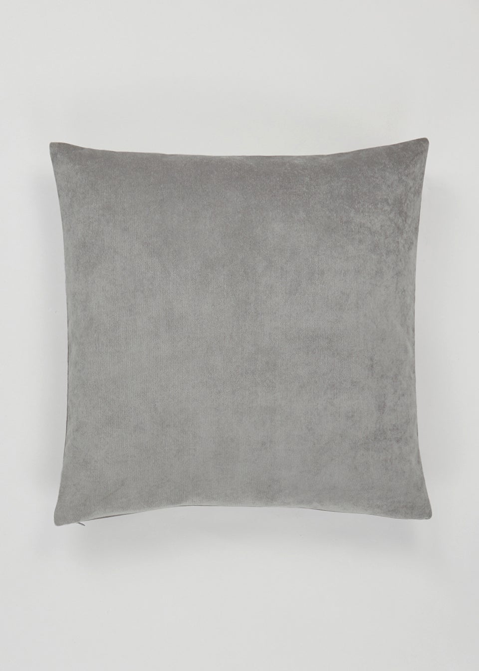L Soft Velour Cushion Grey M492970