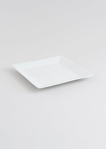 Chicago Square Side Plate (19cm x 19cm) White M481525