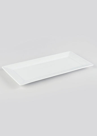 Chicago Square Platter (36cm x 18cm) White M483607