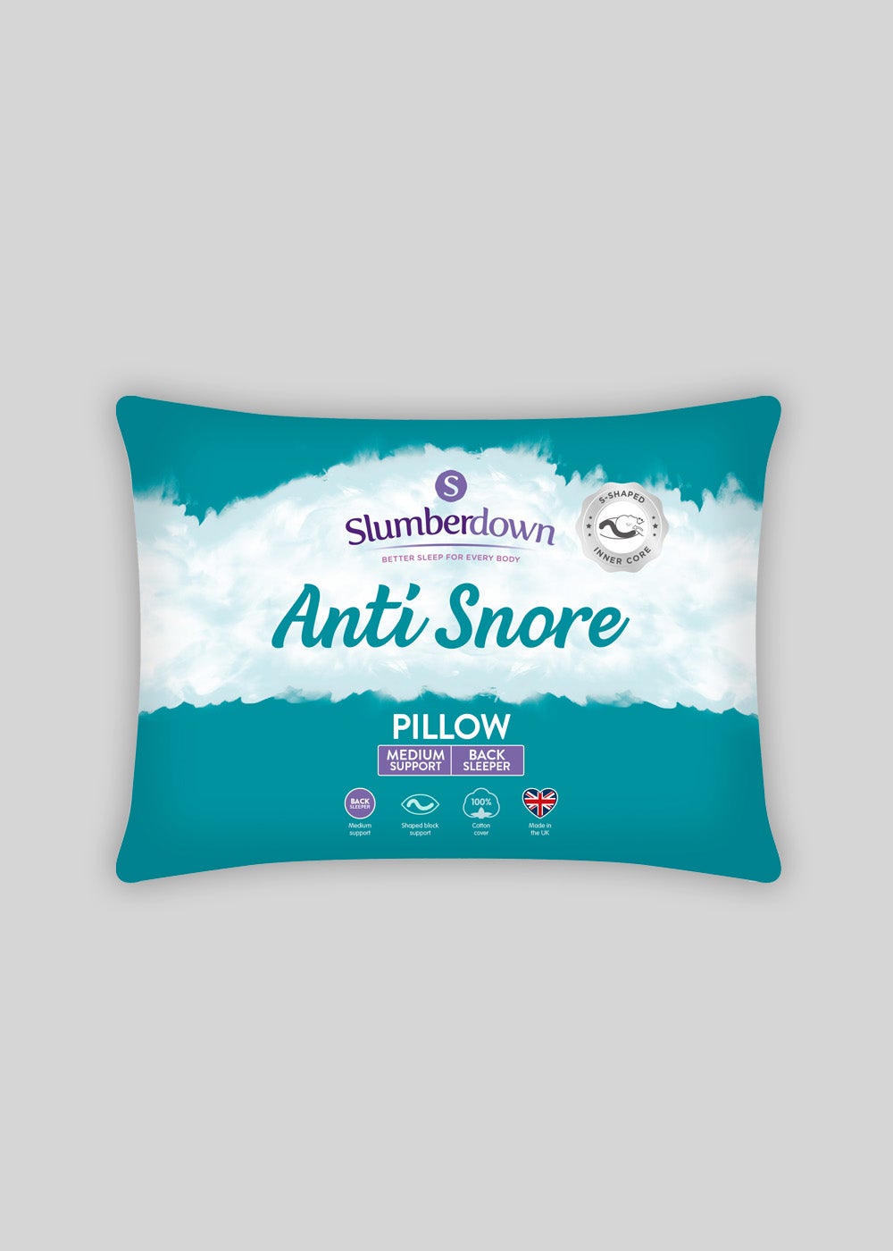 Slumberdown Anti Snore Pillow White M234493