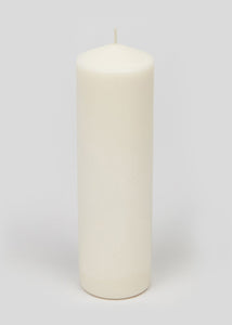 Large Pillar Candle (20cm x 6cm) Cream M696303