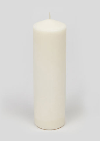 Large Pillar Candle (20cm x 6cm) Cream M698072