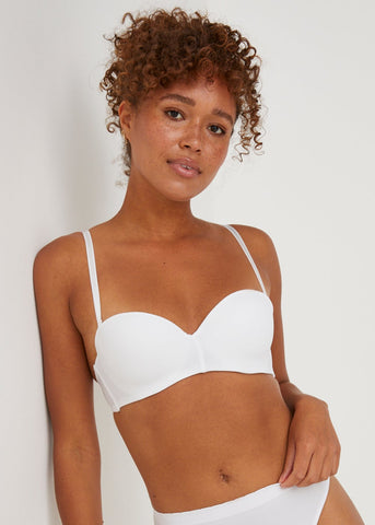 White Smooth Multiway Bra  F368230