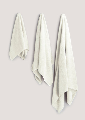 Cream 100% Egyptian Cotton Towels  M573896