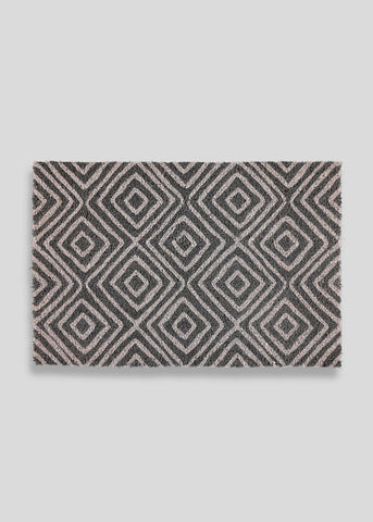 Geometric Doormat (60cm x 40cm) Grey M481682